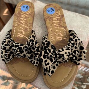 Blowfish ANINA-FL leopard print sandals -sz 6.5 - NIB